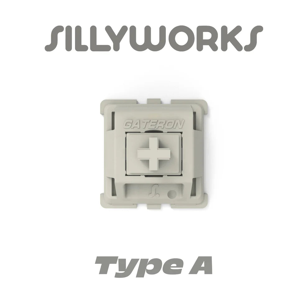 Gateron x Sillyworks Type A Switch