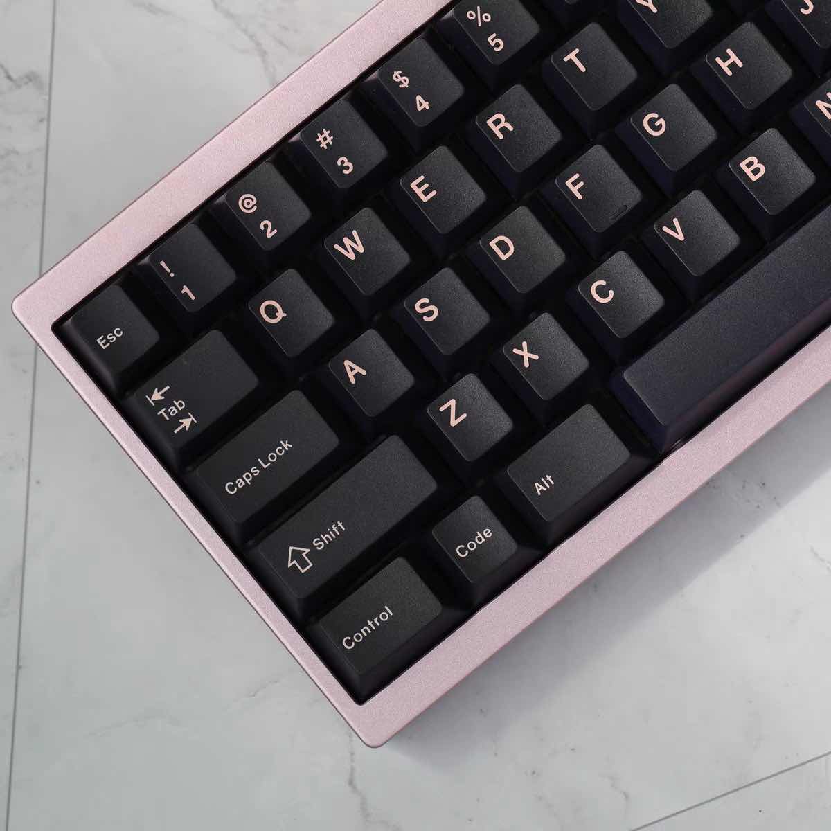 PBT Keycaps (Pink, Black, Red, Green)