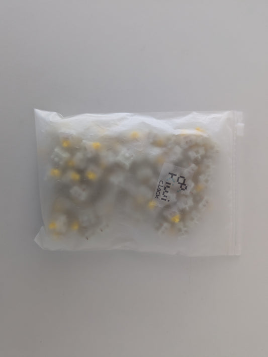 [OP Shop] 71x gateron ks3 Milky Yellow l&f (deskey)