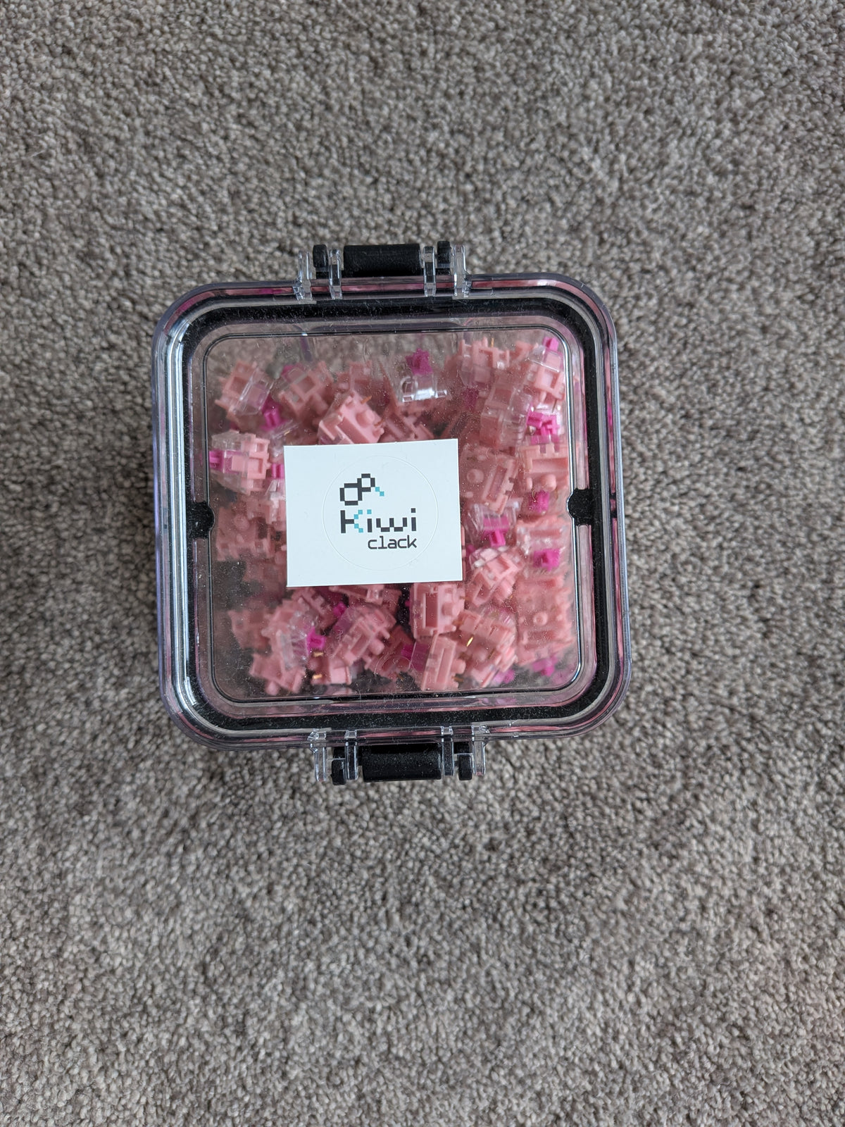 [OP Shop] 73x Gazzew Bobagum Silent Clear Top 52g Switches