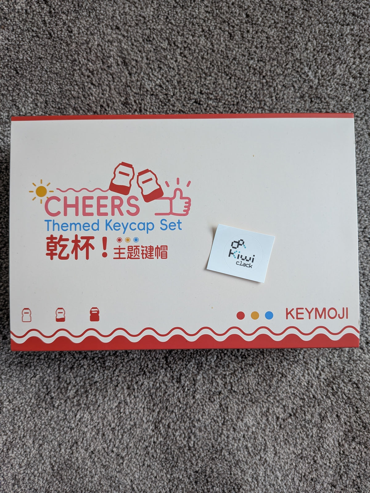 [OP Shop] Keymoji Cheers!乾杯 Keycaps